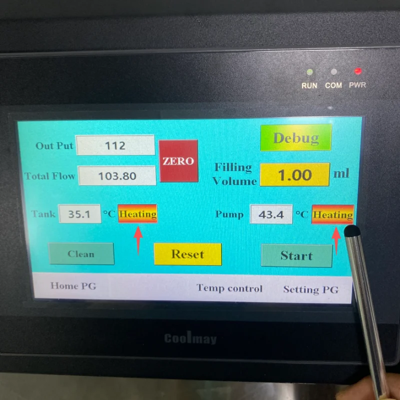 2ml atomizer heating filling machine for viscous vape oil